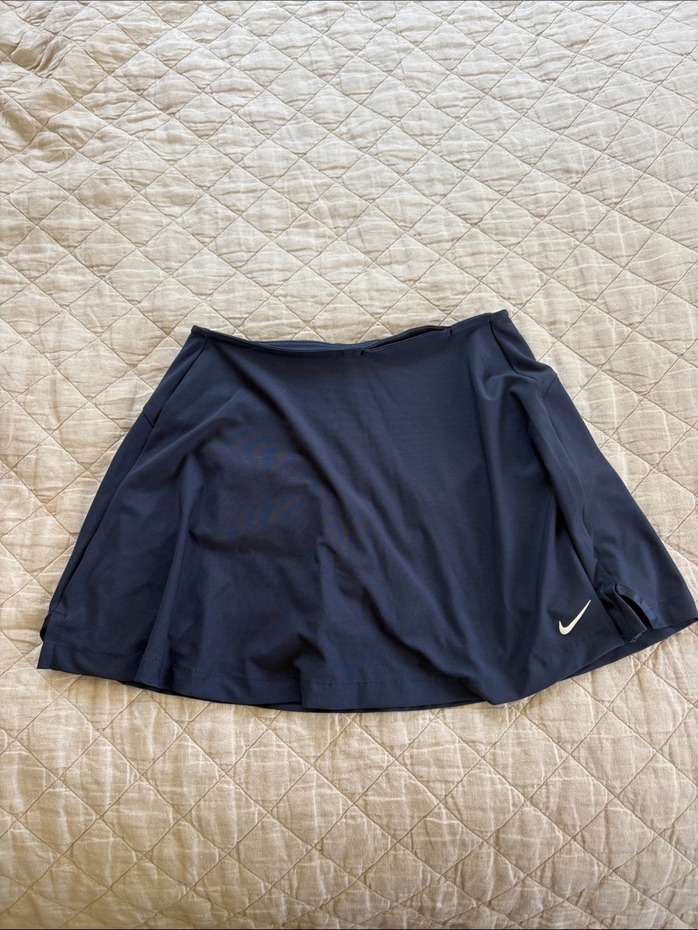 Nike Navy Blue Performance Tennis Skort with Swoosh